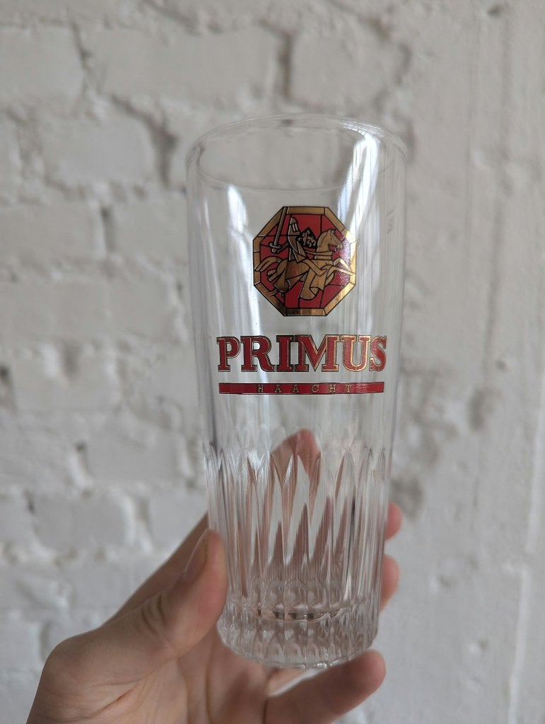 Bierglazen primus, maes, star, Verzamelen, Ophalen, Gebruikt, Bierglas