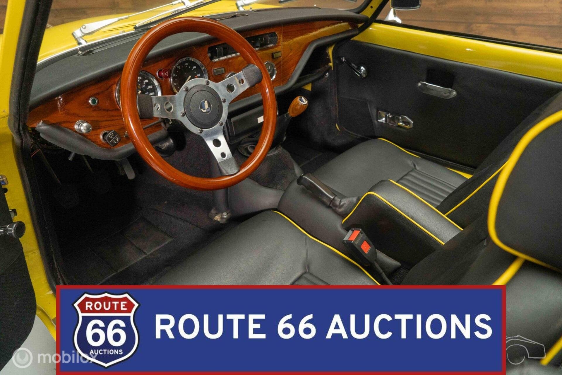 Triumph Spitfire 1500 | 1975 | Route 66 Auctions, Triumph, Zwart, Bedrijf, Handgeschakeld