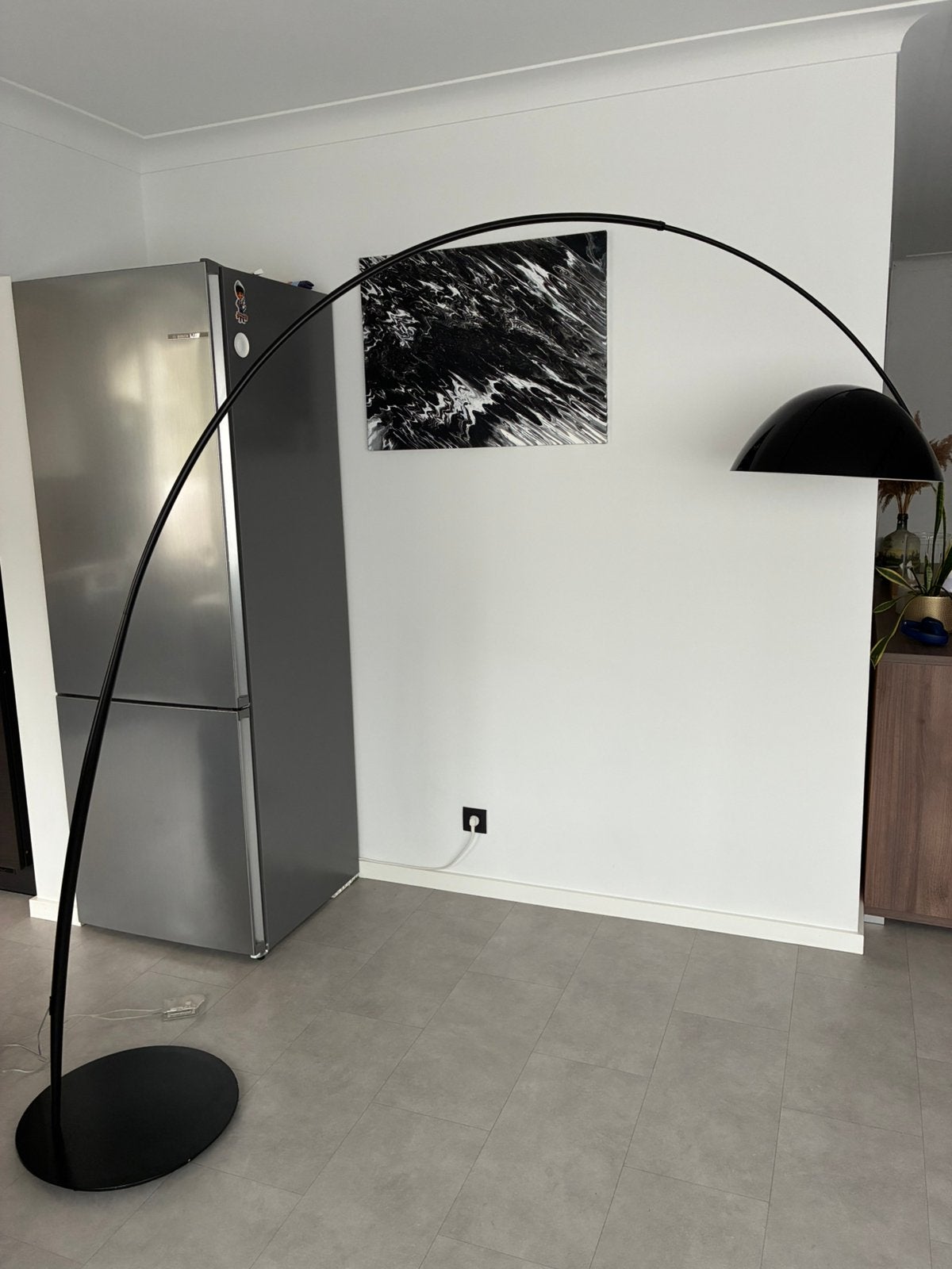 Design vloerlamp Estiluz Pluma P-2959 – Made in Spain, Ophalen, Zo goed als nieuw