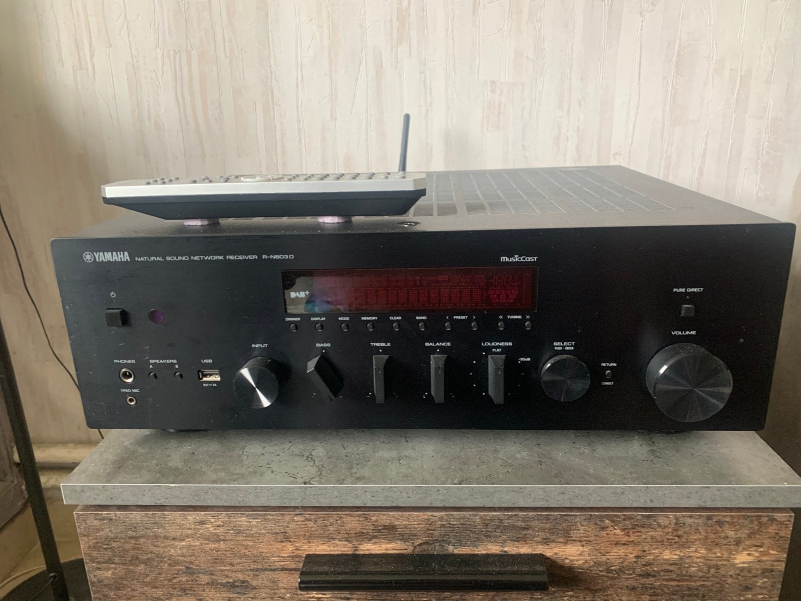 Amplificateur/récepteur, TV, Hi-fi & Vidéo, Amplificateurs & Ampli-syntoniseurs, Enlèvement, Comme neuf, Stéréo