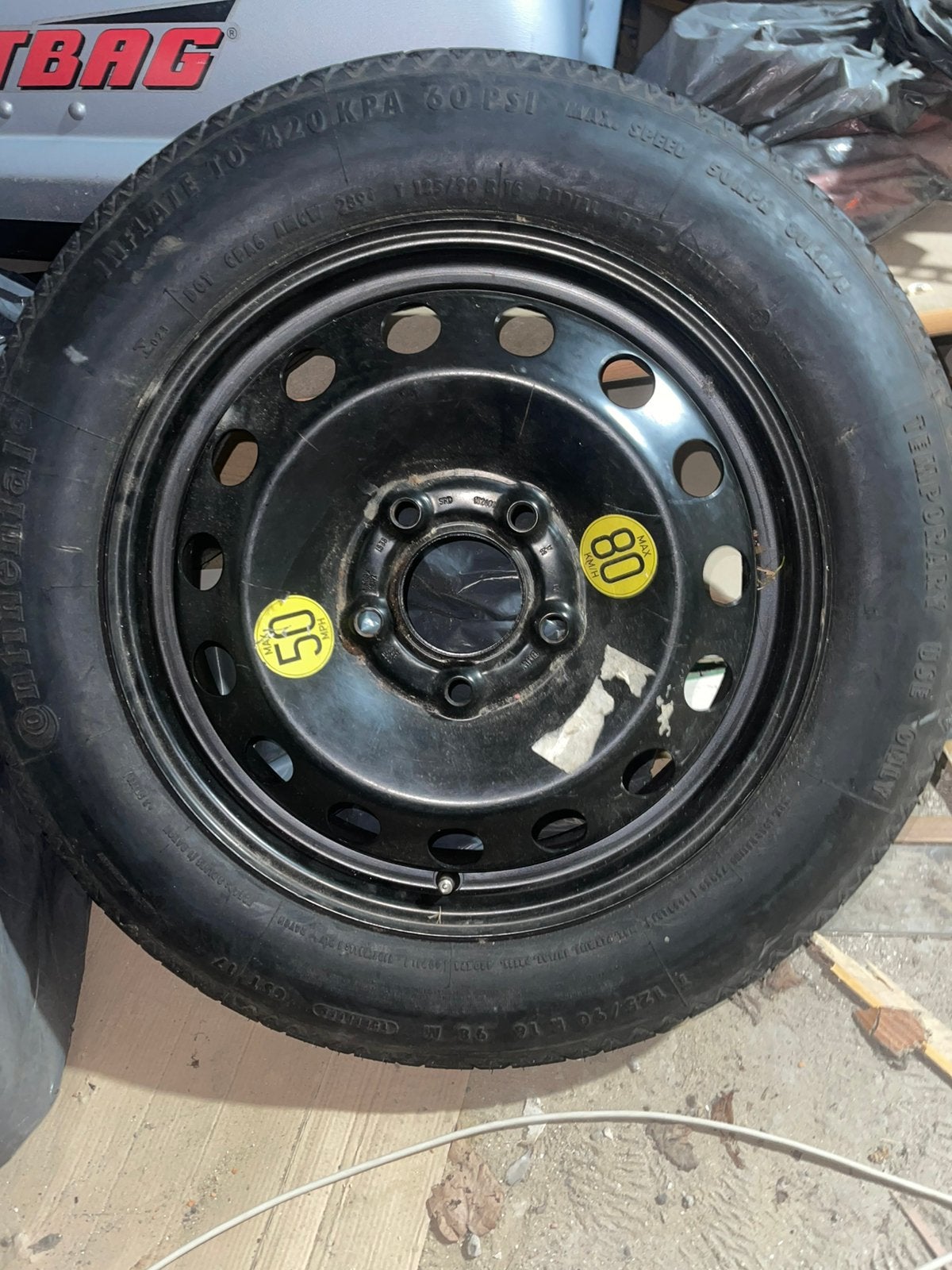 Reservewiel BMW F20 E87 F22, Enlèvement, Comme neuf