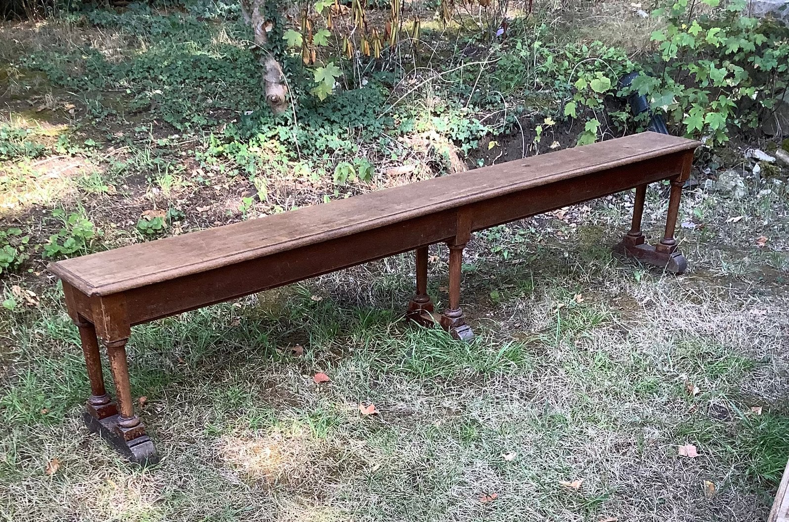 Banc, Enlèvement, Comme neuf