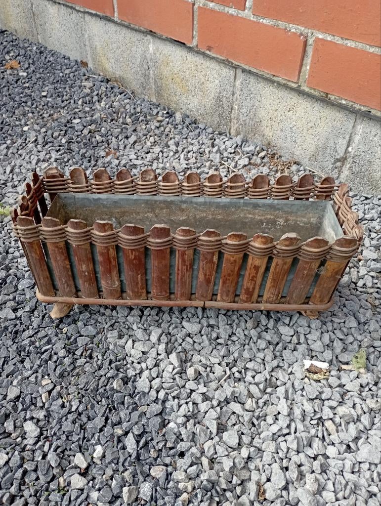 Rotan bloembak 30 centimeter, Ophalen