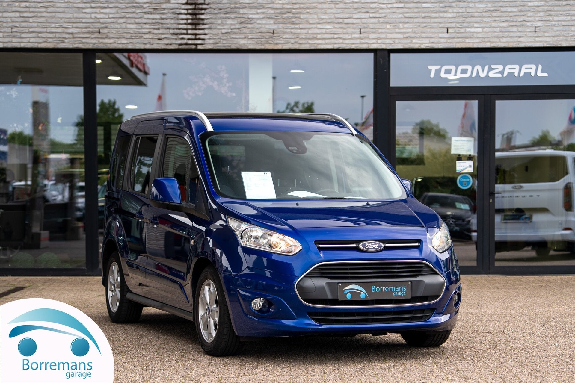 Ford Tourneo Connect Trekhaak/Pano Dak/Parkeersensoren/Blue, Autos, Ford, 0 kg, Achat, 998 cm³, Entreprise