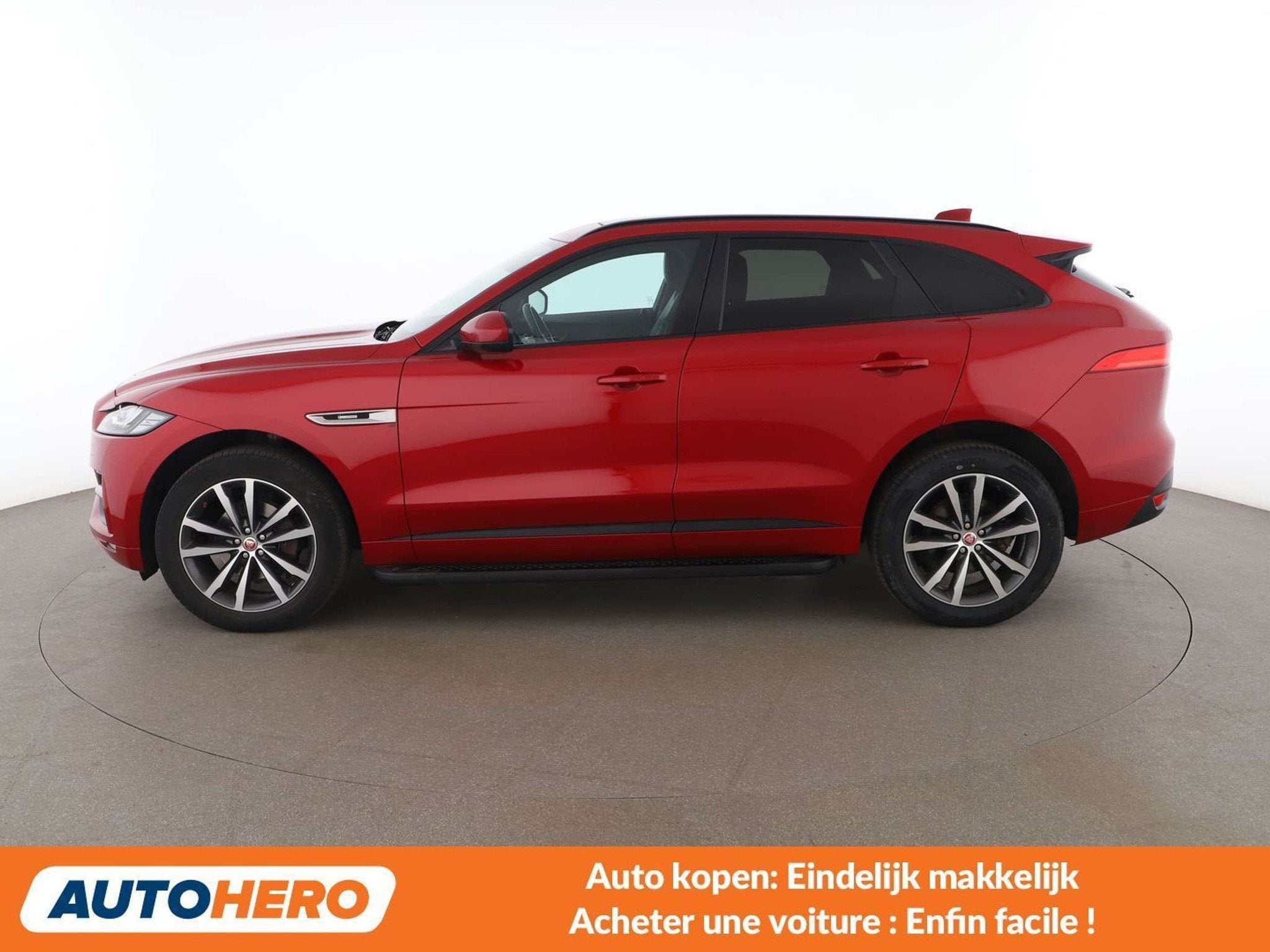Jaguar F-Pace 20d R-Sport AWD (bj 2019, automaat), Auto's, Automaat, Leder, Lichtsensor, 192 g/km
