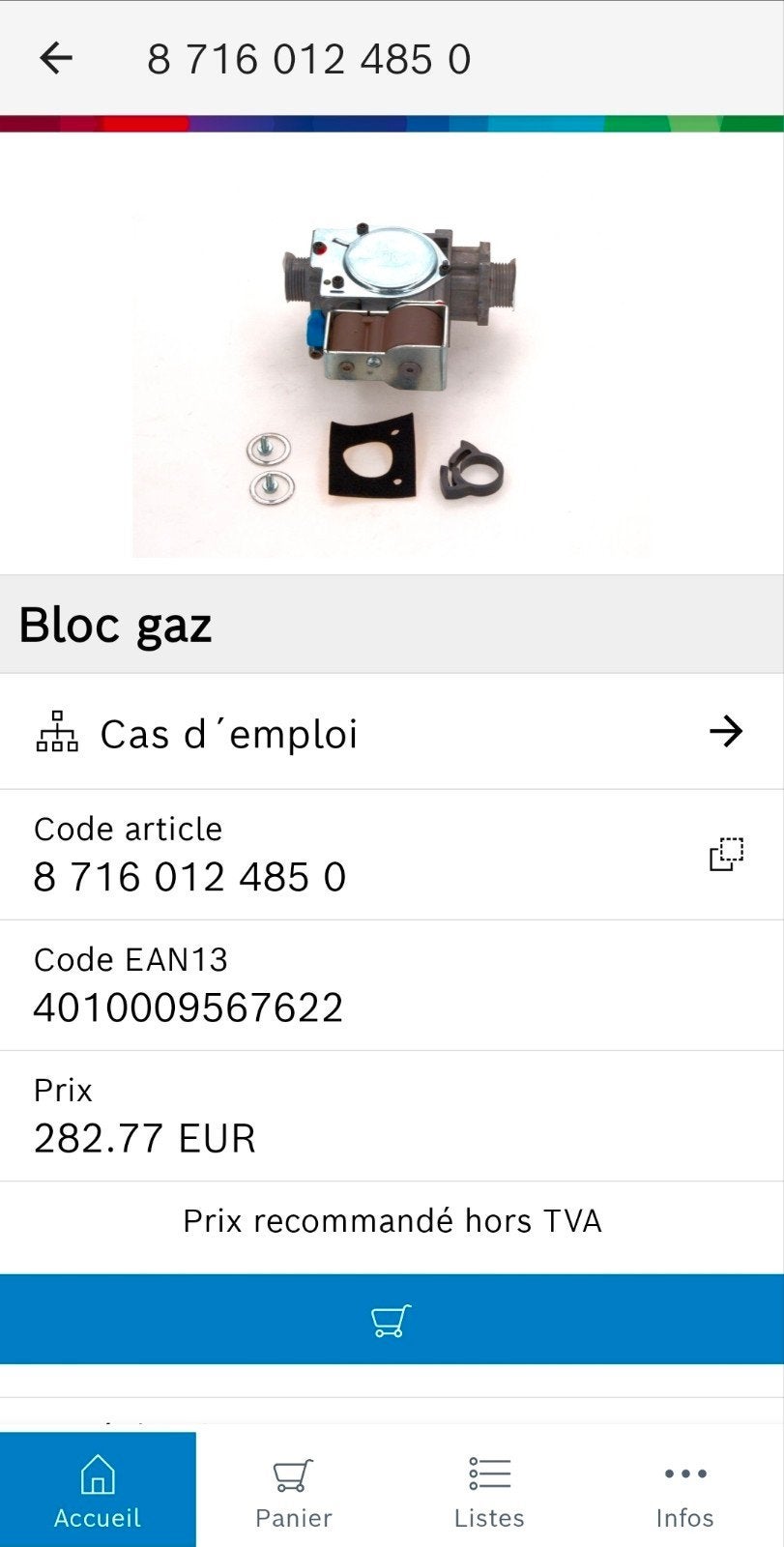 Bloc Gaz Bosch condens
3000 W (100% neuf), Enlèvement ou Envoi, Neuf