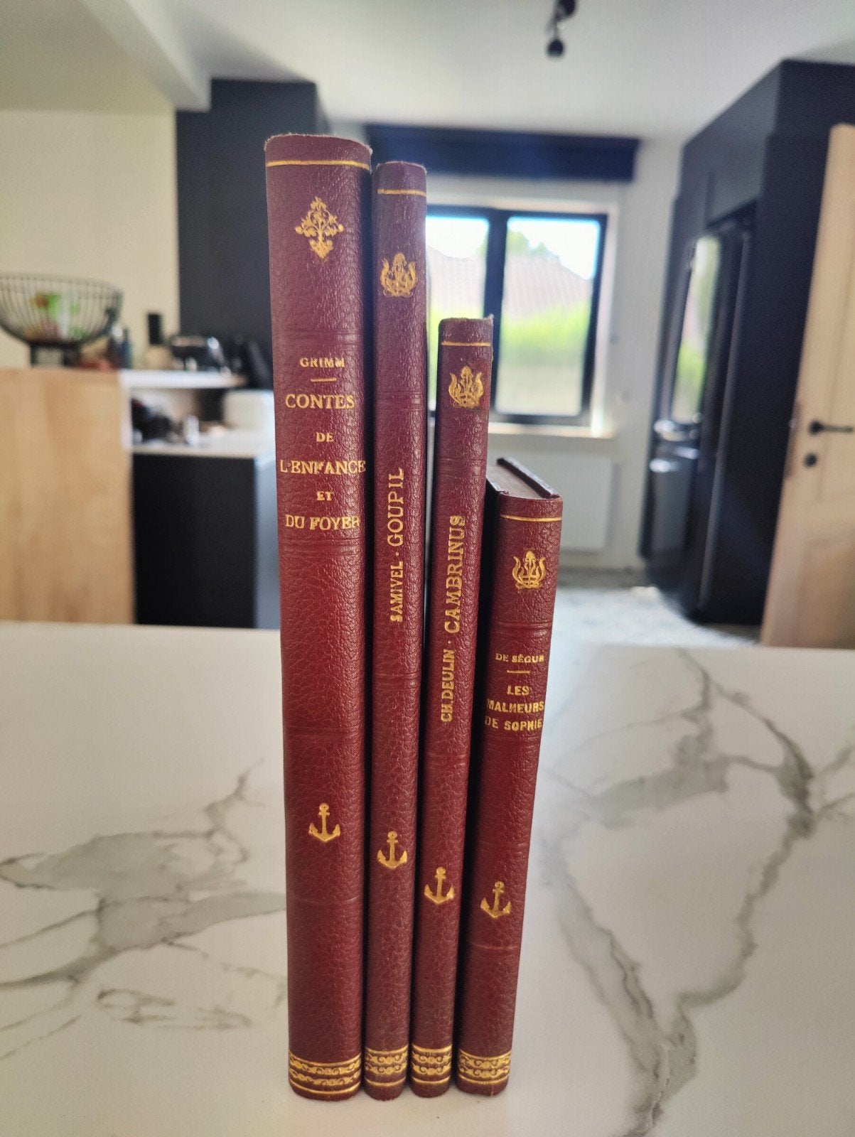 Lot van 4 boeken - Compagnie Maritime Belge - SS Mongala, Antiquités & Art, Enlèvement ou Envoi