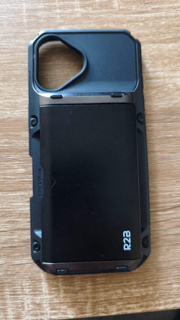 Coque range-cartes iphone 16, Télécoms, Téléphonie mobile | Housses, Coques & Façades | Apple iPhone, Noir, IPhone 16, Comme neuf