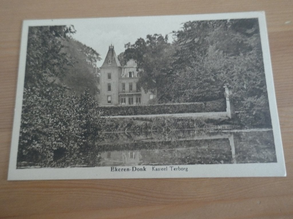 ekeren-donk kasteel terborg, Envoi, Non affranchie, Anvers
