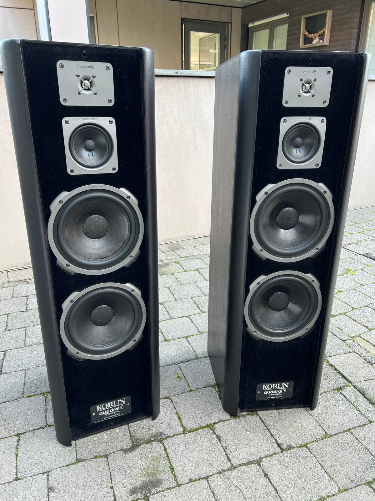 Zeer mooie quadral korun mk 4, Audio, Tv en Foto, Ophalen, Gebruikt, 150 watt of meer, Vloerstaande luidspreker
