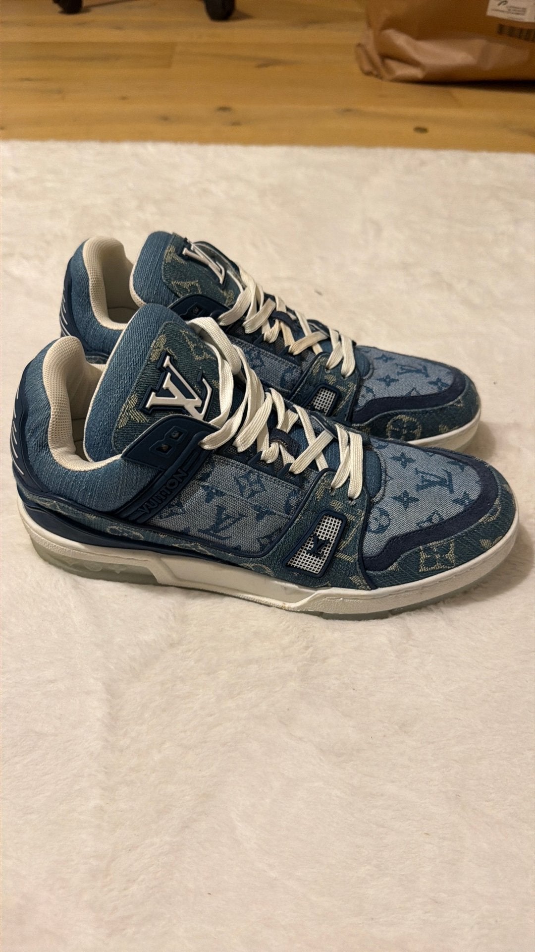 Louis vuitton sneakers, Kleding | Heren, Blauw, Ophalen of Verzenden, Zo goed als nieuw, Sneakers