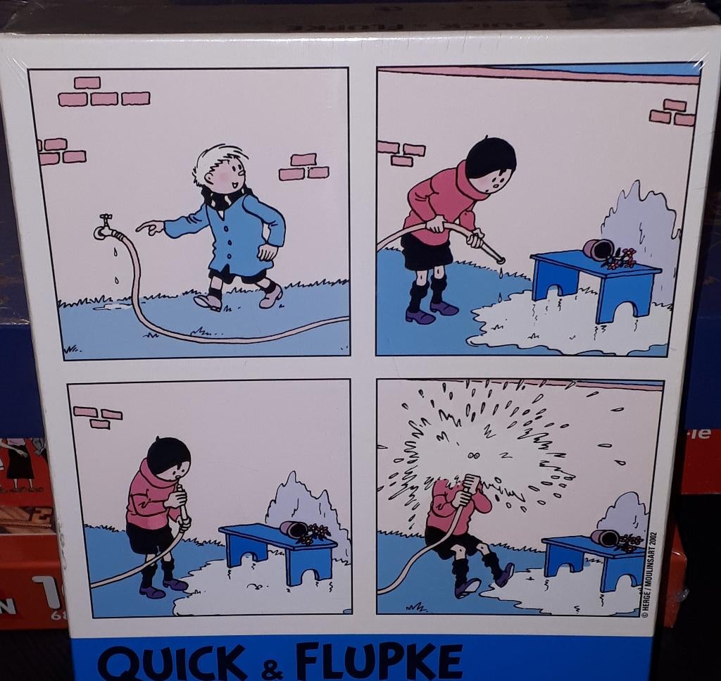 Puzzle Quick & Flupke, Collections, Personnages de BD, Neuf, Autres types, Autres personnages, Enlèvement