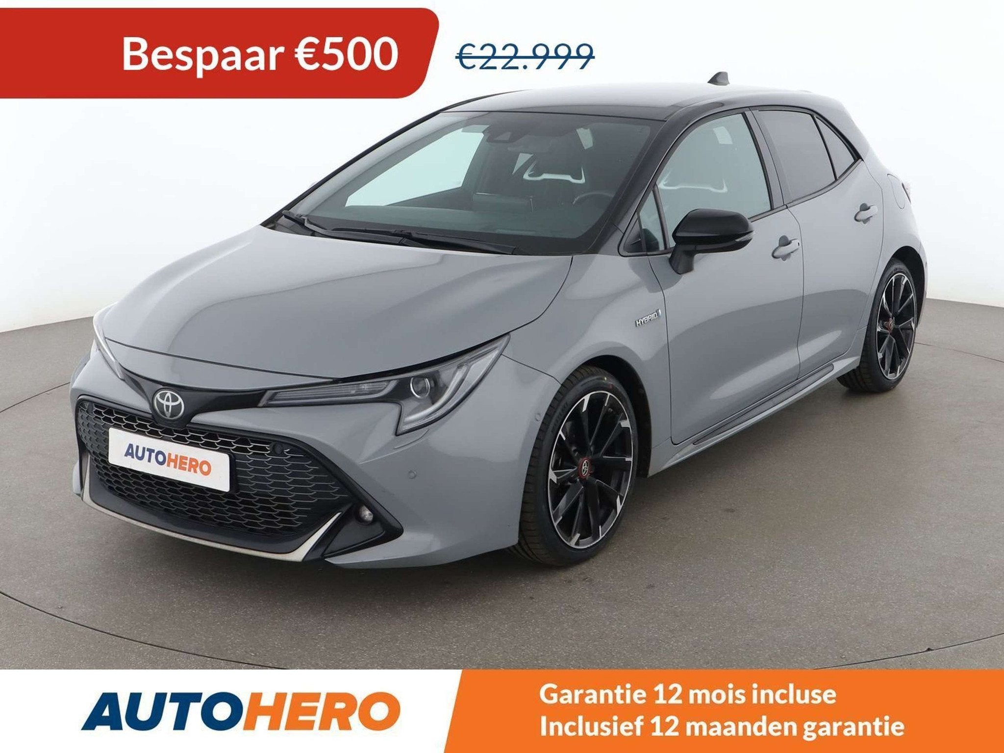 Toyota Corolla 1.8 Hybrid GR Sport (automatique), Autos, Argent ou Gris, Euro 6, Corolla, 5 portes