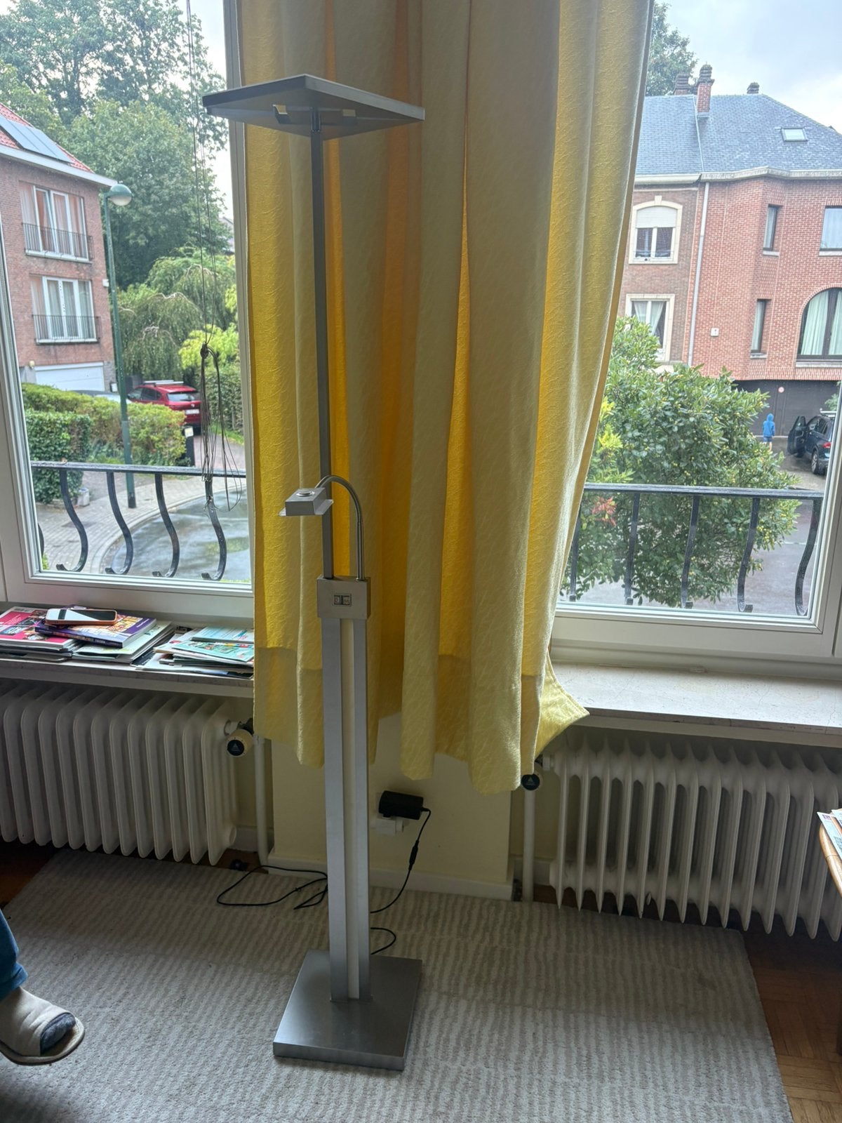 Lampadaire extensible à 2 lumières, Enlèvement, Comme neuf