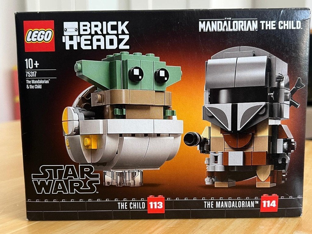 Lego The Mandalorian Brickheadz 75317 NIEUW, BrickHeadz, Lego, Nieuw, Ophalen of Verzenden