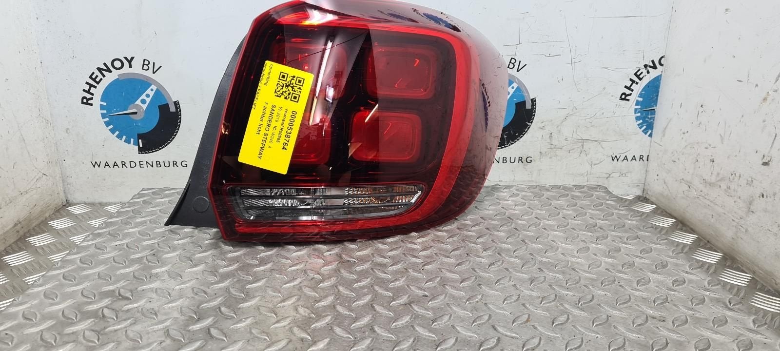 DACIA SANDERO STEPWAY ACHTERLICHT R 265506147R 2019, Auto-onderdelen, Ophalen of Verzenden, Gebruikt, ARN erkend