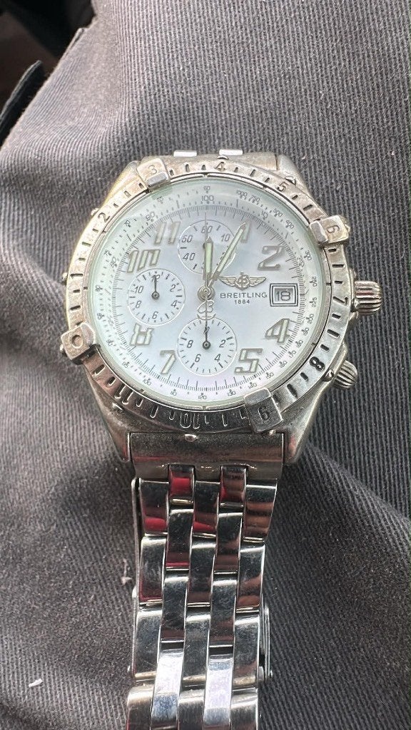Montre breitling 1884 et montre luminor panerai, Bijoux, Sacs & Beauté, Enlèvement, Utilisé, Breitling