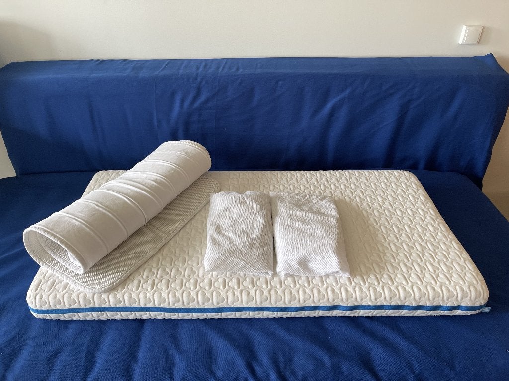 Ensemble AeroSleep 60  120 cm – Matelas Evolution, Enlèvement, Comme neuf, Lit