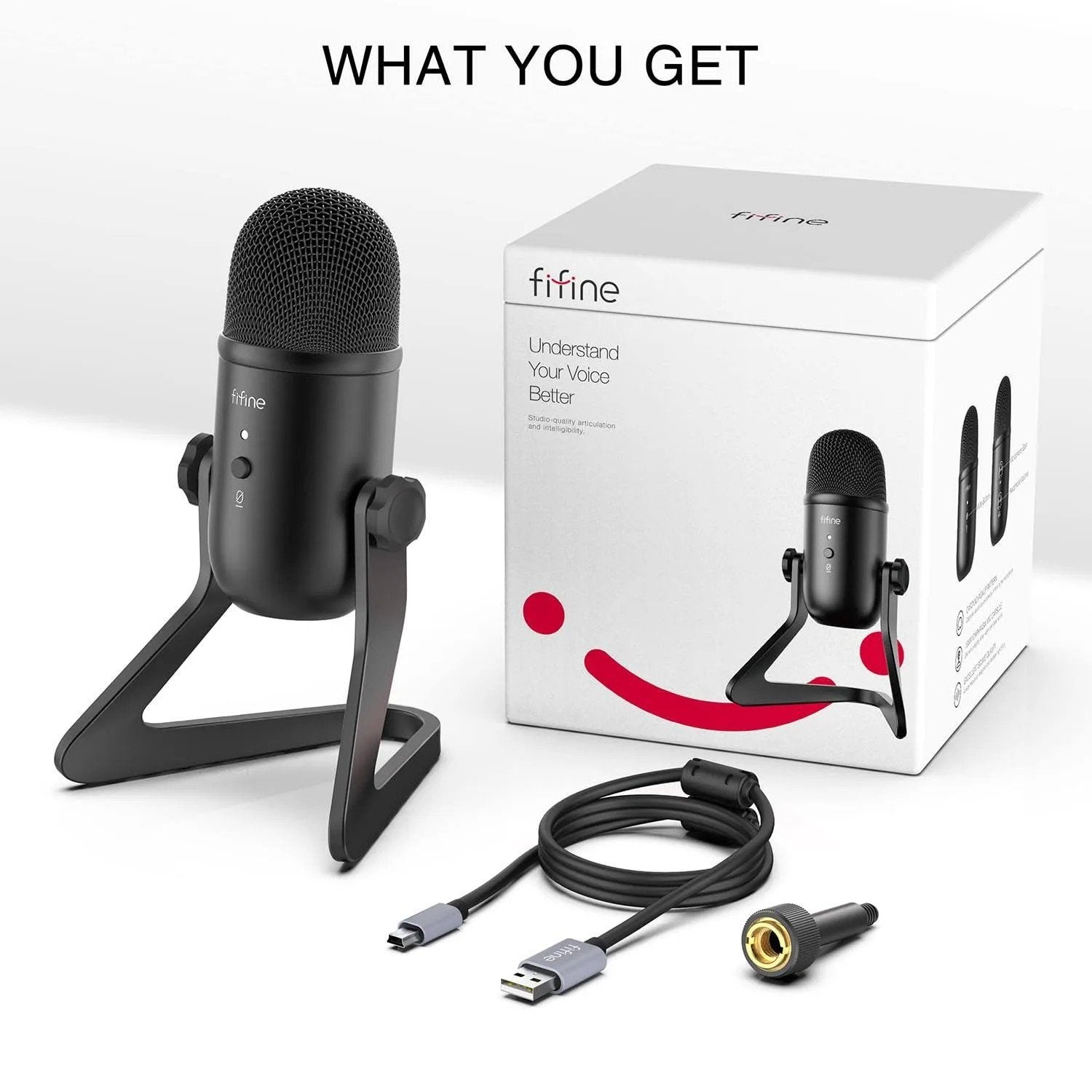 FIFINE USB-microfoon, Ophalen of Verzenden
