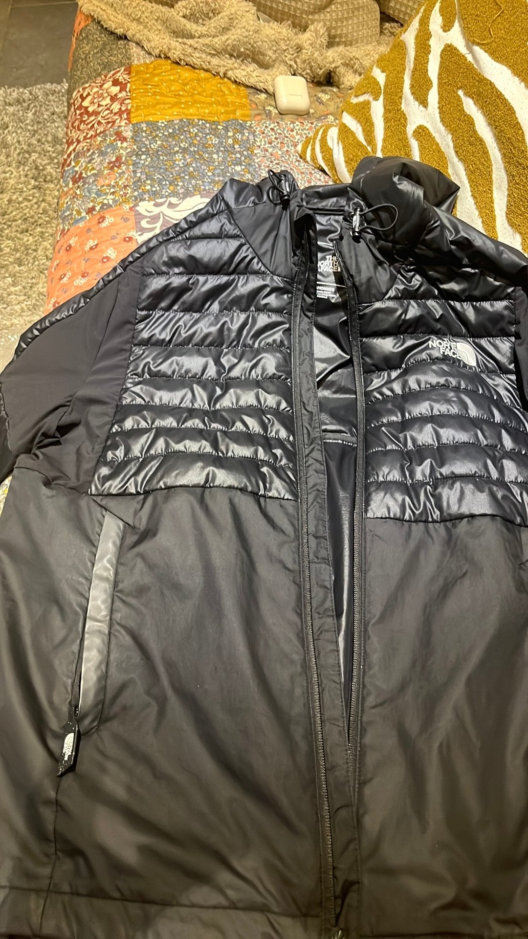 The northface jas, Kleding | Heren, Jassen | Zomer, Ophalen, Zo goed als nieuw, Maat 52/54 (L), Zwart