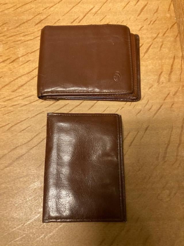 Heren portefeuile bruin voor 5 euro, Ophalen, Gebruikt, Bruin, Leder
