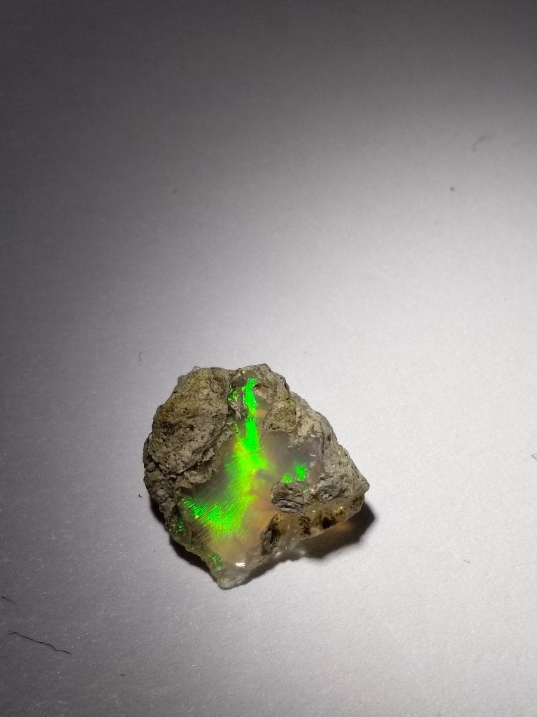 Prachtige Welo opaal #2, Verzamelen, Ophalen of Verzenden, Mineraal