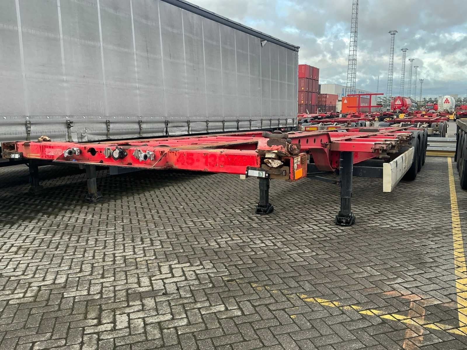 2008 Krone SD 27 Containerchassis 45’ (75145-139), Auto's, Overige brandstoffen, Bedrijf, Aanhangers en Opleggers, Te koop
