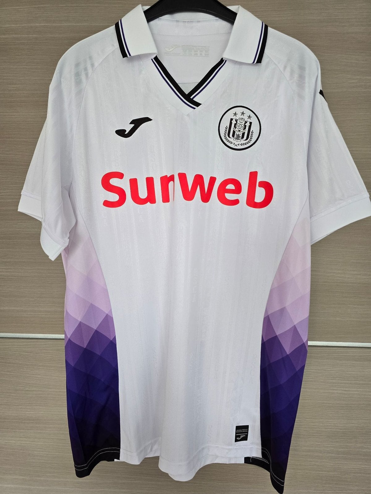 Maillot RSC Anderlecht taille XL, Taille XL, Enlèvement ou Envoi, Comme neuf, Maillot