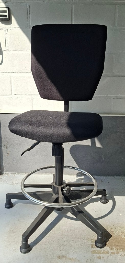 Zwarte stoel, Maison & Meubles, Chaises, Tissus, Comme neuf, Enlèvement, Une
