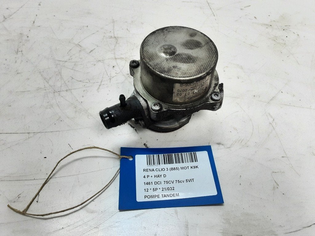 VACUUMPOMP Renault Clio III (BR / CR) (8201005306B), Gebruikt, Renault, Mevr. I. Hauben, Rue de l'Espoir 34 34
4030  GRIVEGNÉE, BE