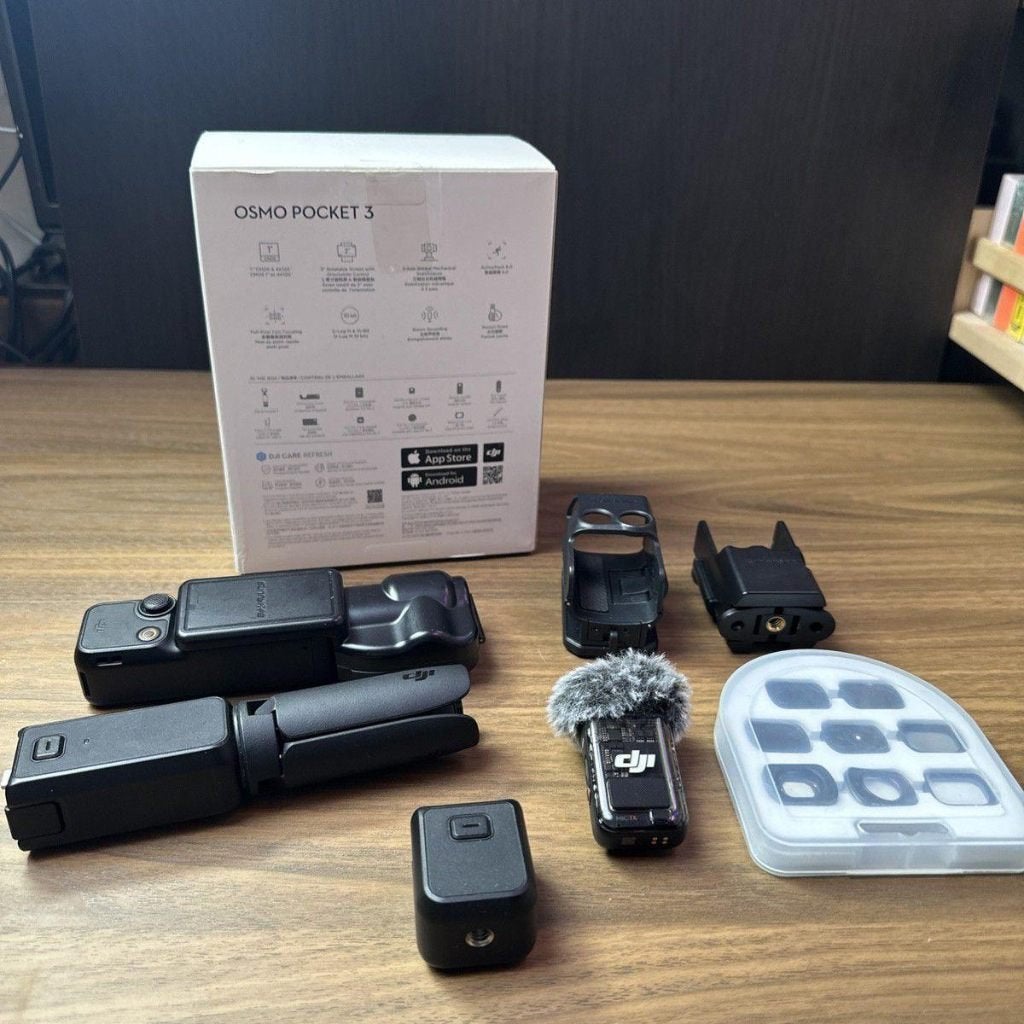 DJI Osmo Pocket 3 Creator Combo 4k, Ophalen of Verzenden, Zo goed als nieuw, Overige merken