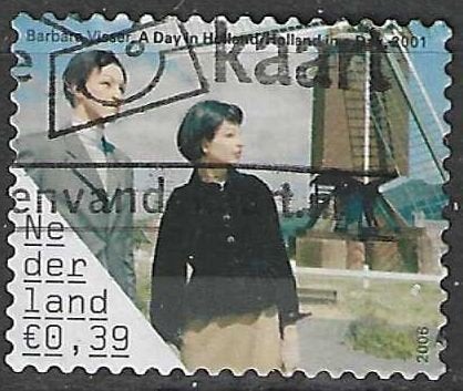 Pays-Bas 2006 - Yvert 2298 - Barbara Visser (ST), Envoi, Affranchi