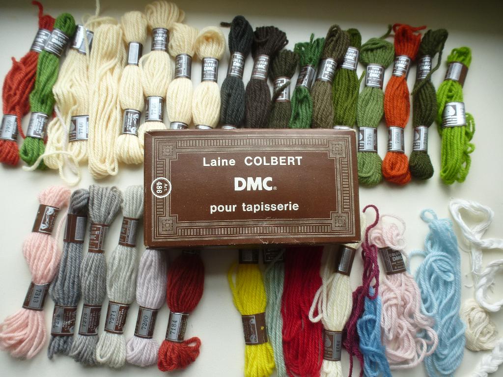 DMC tapijtwol Laine Colbert borduurwol, Ophalen of Verzenden, Zo goed als nieuw, Handborduren, Borduurgaren of Zijde