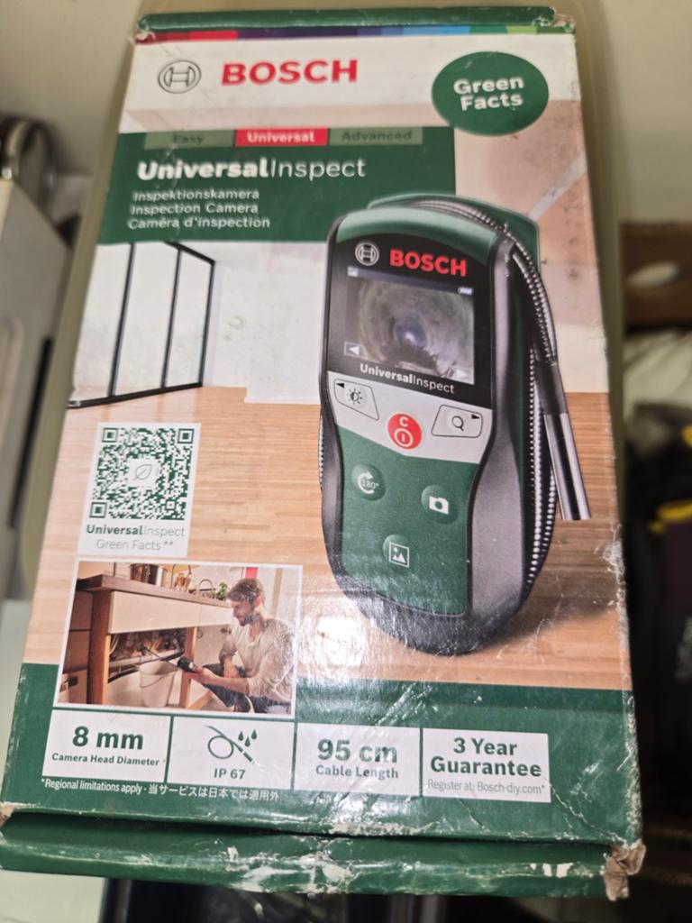 Bosch inspecct, Doe-het-zelf en Bouw, Ophalen, Nieuw, Elektriciteit