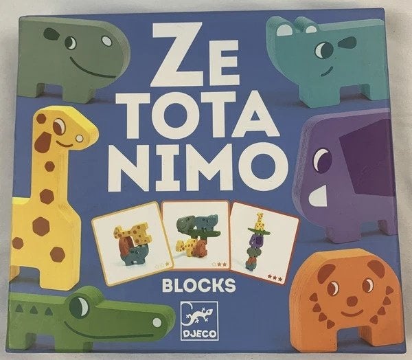 Jeu d'équilibre Djeco Ze Totanimo, animaux en bois, motricit, Enfants & Bébés, 2 à 4 ans, Comme neuf, Moins de 10 pièces, En bois