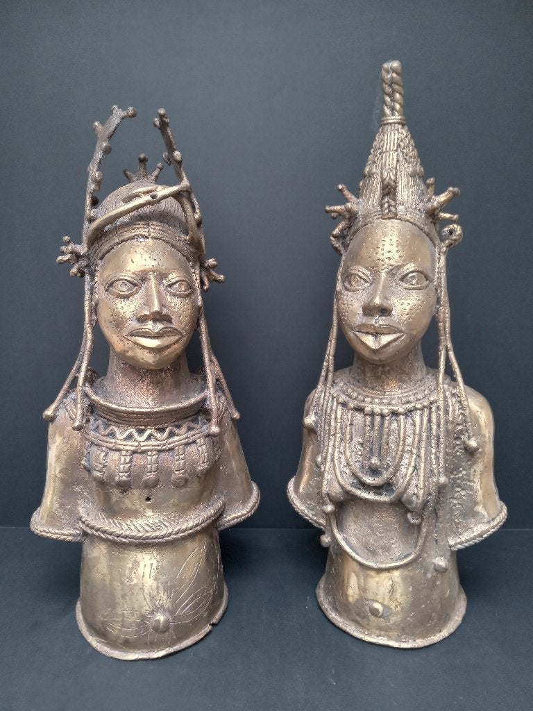 Bronzes africains, Antiquités & Art, Art | Art non-occidental, Sculpture, Afrique, Bronze, Or, Fait main, Envoi