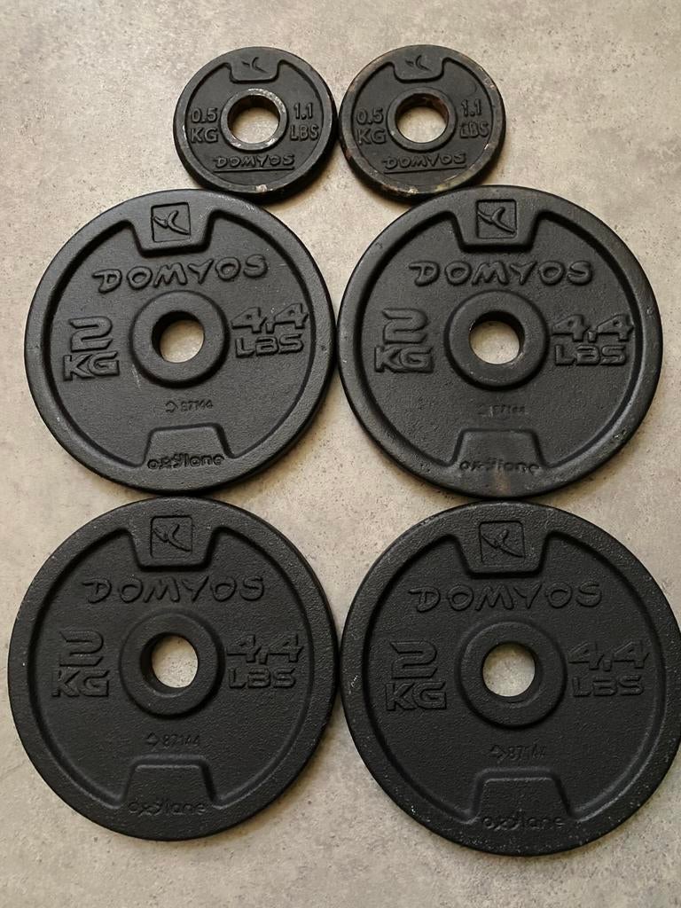 2x 0,5 kg DOMYOS, prijs: 4€, Sport en Fitness, Ophalen of Verzenden, Nieuw