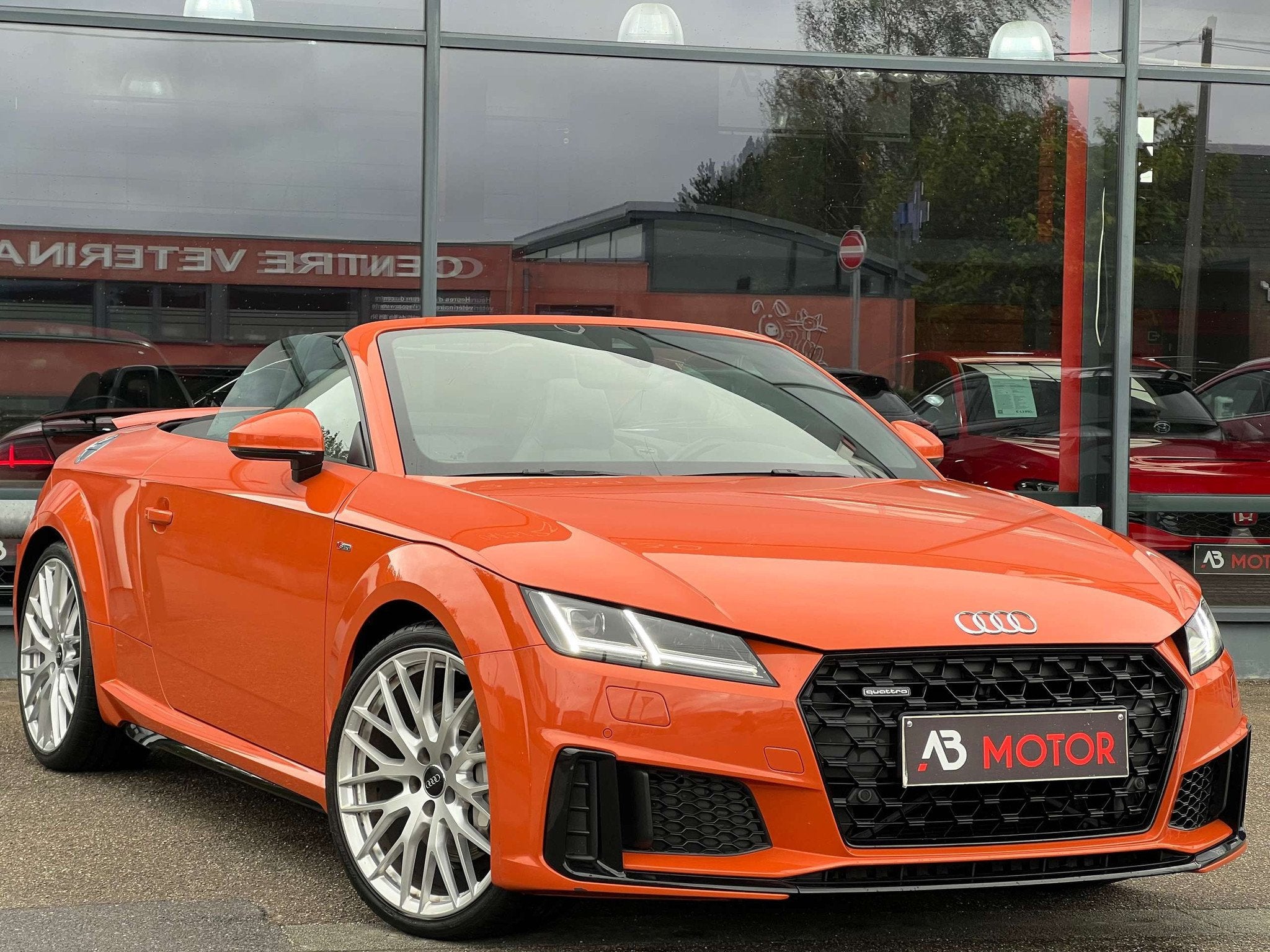 Audi TT 45 TFSI QUATTRO S-LINE COMPETITION S-TRONIC CAMERA C, Auto's, Automaat, Gebruikt, Euro 6, Leder