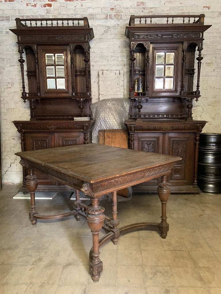 mechelse tafel en 2 kasten, Enlèvement