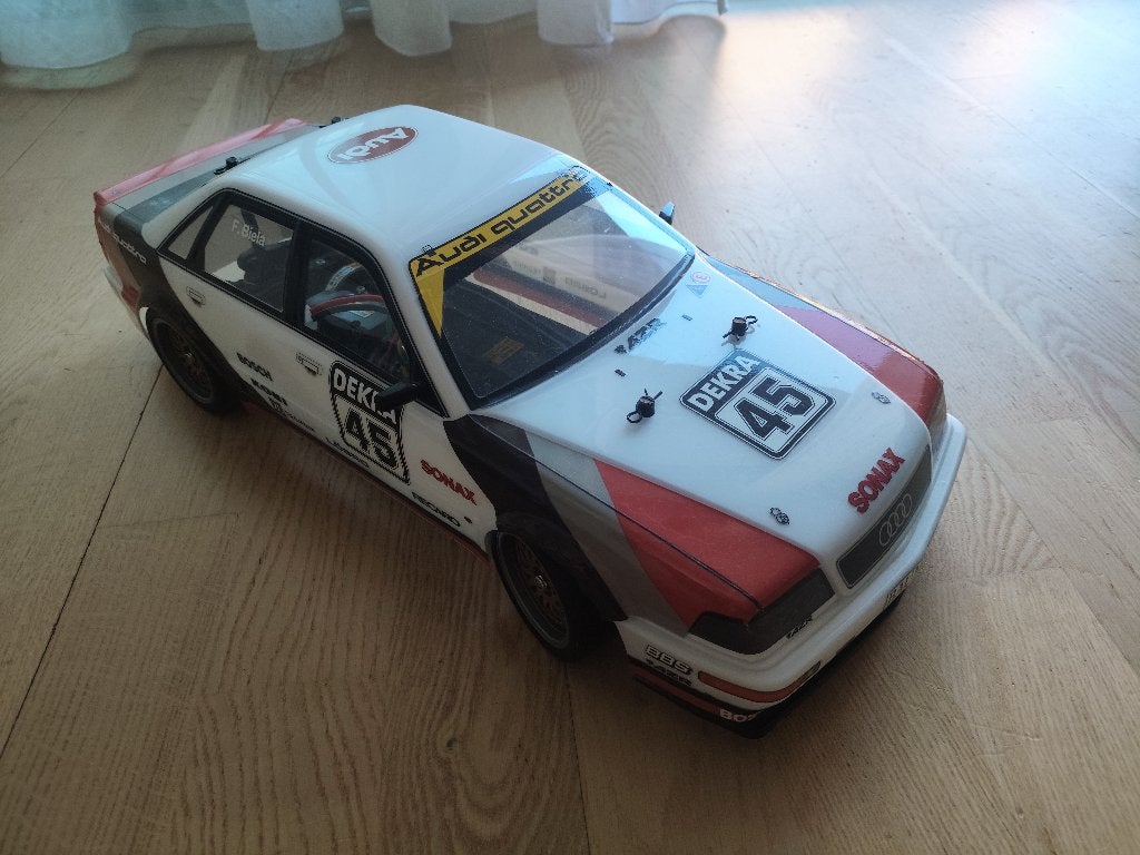 Tamiya TT-02 Audi, Nieuw, Schaal 1:10, Auto onroad, Ophalen