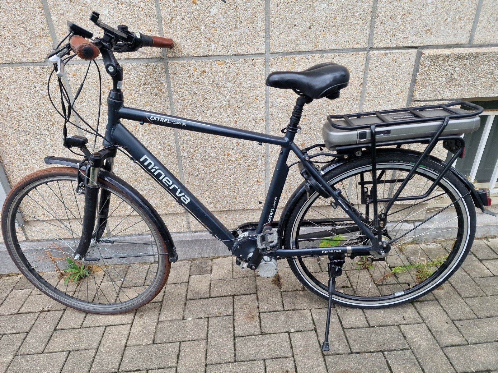 elektrische fiets minerva midden motor, Ophalen