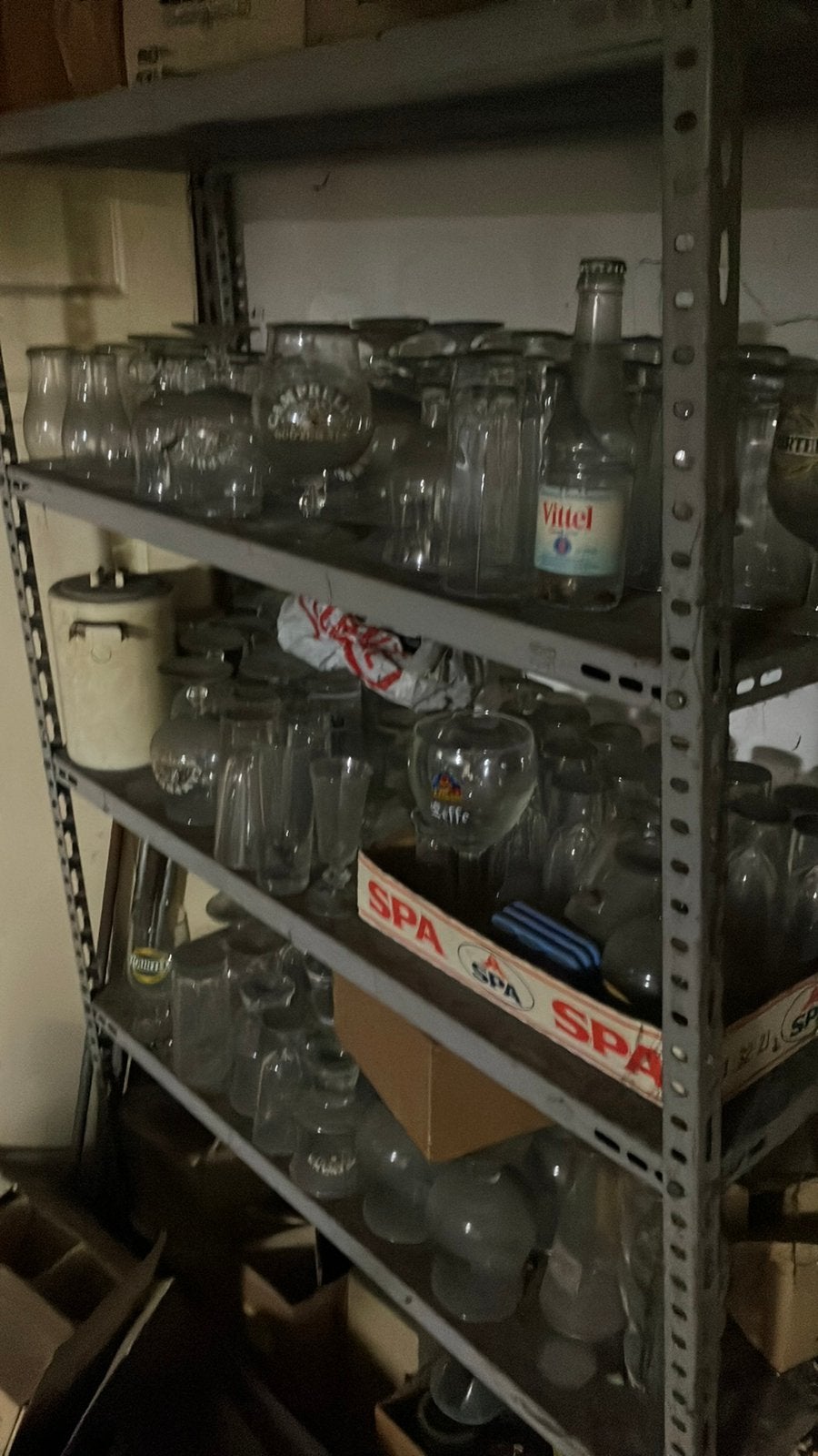 Lot de verres (+/- 150 pièces), Collections, Enlèvement, Utilisé