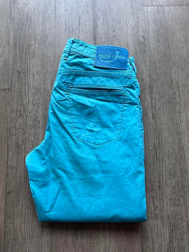 Jacob Cohen broek size 30 type PW606 N Comfort, Enlèvement ou Envoi, Comme neuf, Bleu, W32 (confection 46) ou plus petit