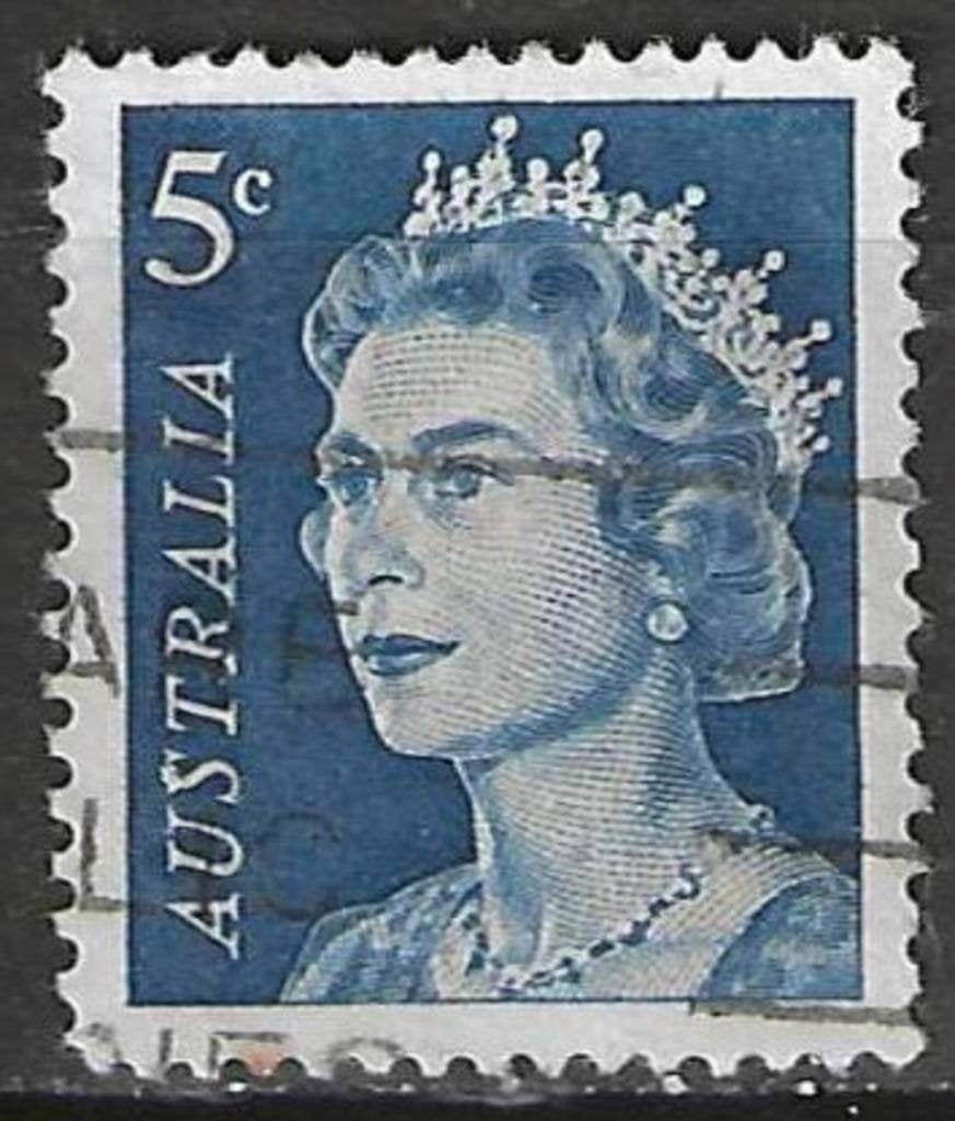 Australie 1966/1970 - Yvert 323A - Reine Elisabeth II (ST), Timbres & Monnaies, Timbres | Océanie, Envoi, Affranchi