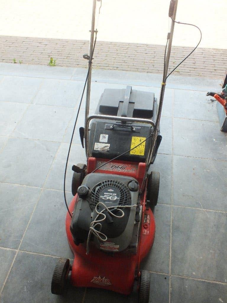 Grasmachine Rover 50 - Quantum 50, Tuin en Terras, Grasmaaiers, Ophalen, Cirkelmaaier, Gebruikt, Benzine-grasmaaier