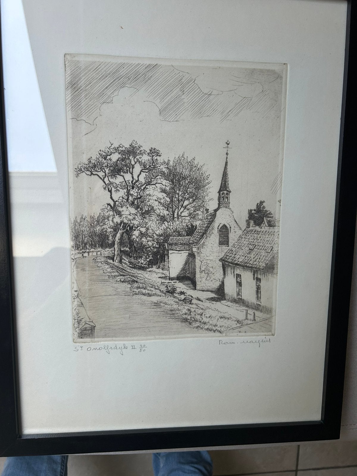 Romain malfliet, Antiek en Kunst, Ophalen of Verzenden