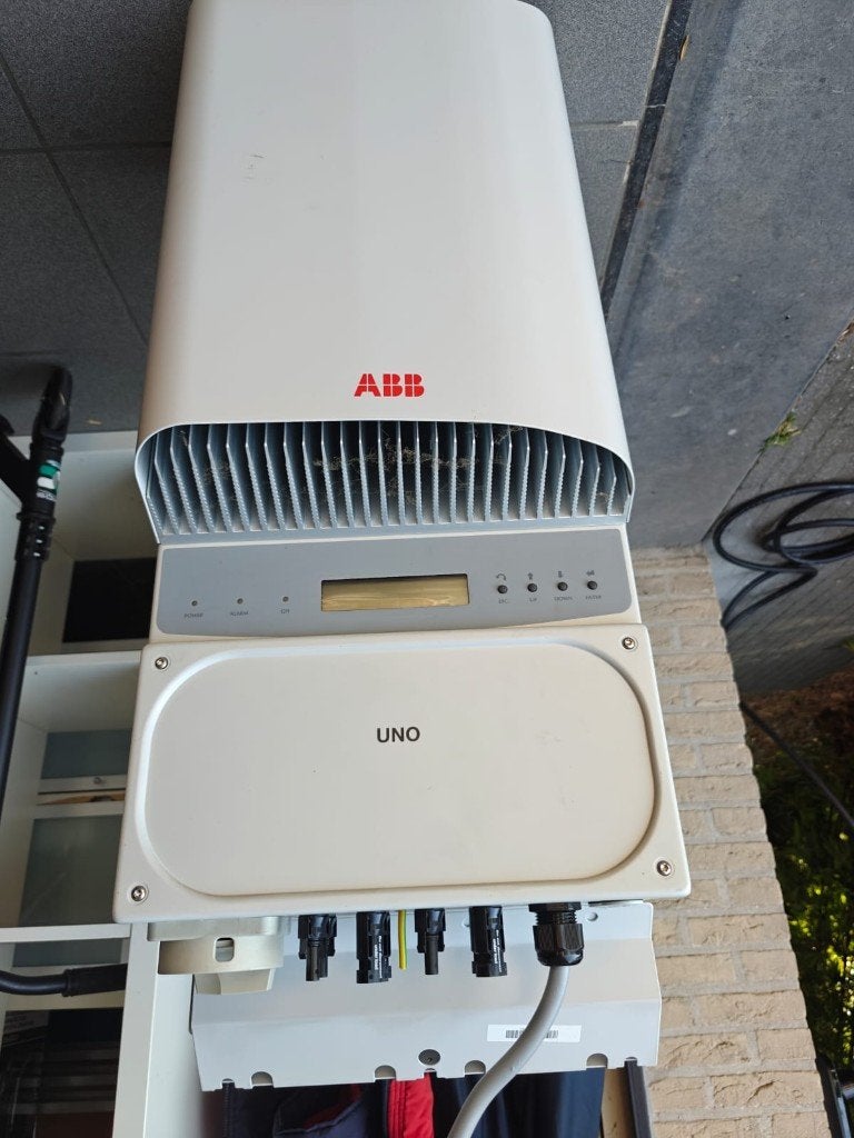 Omvormer voor zonnepanelen tot 5000W, Enlèvement, Utilisé, Système complet