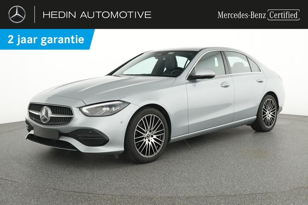 Mercedes-Benz C-klasse 180 Berline Luxury Line | Smartphone, Auto's, Automaat, 4 deurs, Zwart, 4 cilinders