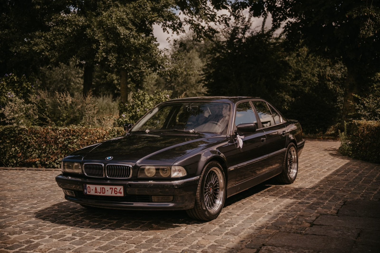 Bmw E38 740i volledig op nieuw herspoten, Autos, Achat, Particulier, Série 7, Essence
