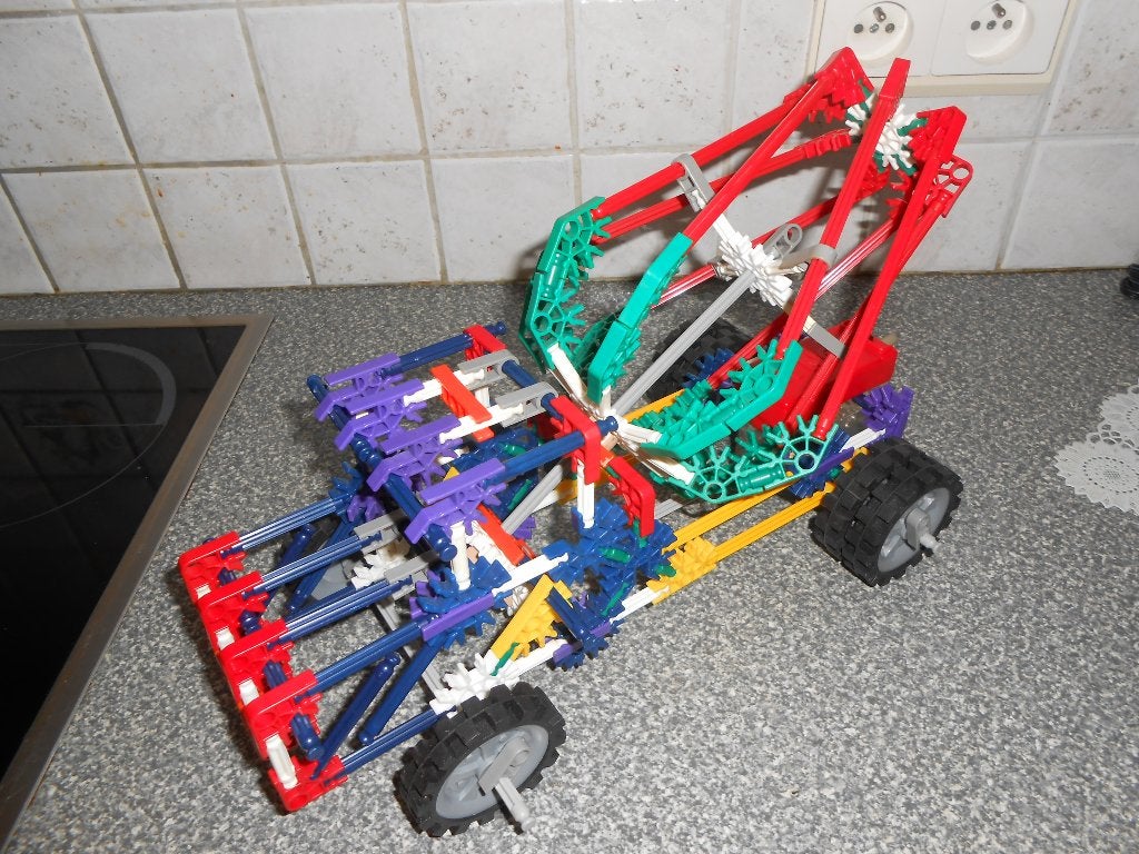 Knex's Nr. 14125/24125 met motor, Ophalen of Verzenden, Zo goed als nieuw, K'nex